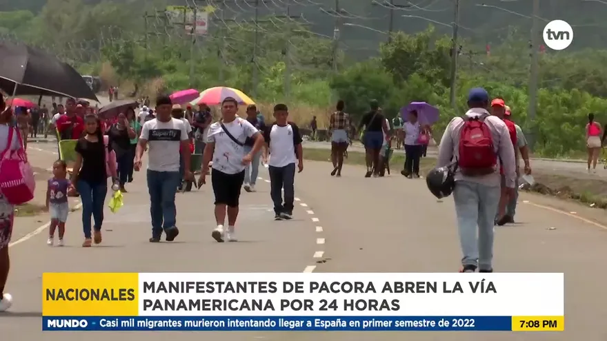 Comerciantes a la expectativa por la apertura de la vía en Pacora