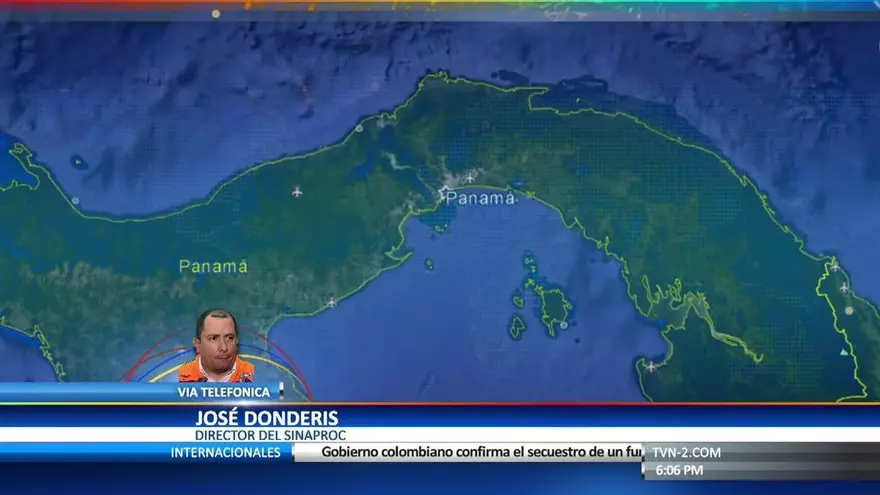 Se registra movimiento telúrico en Panamá
