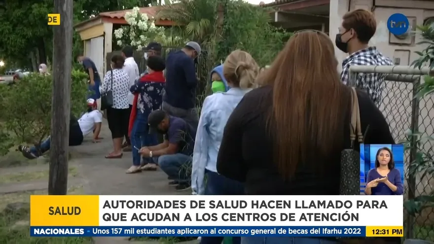 Analizan aumento de personas en puestos de hisopados