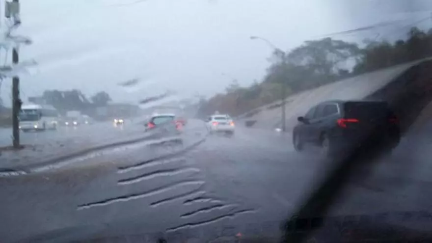 Las lluvias provocaron inundaciones.