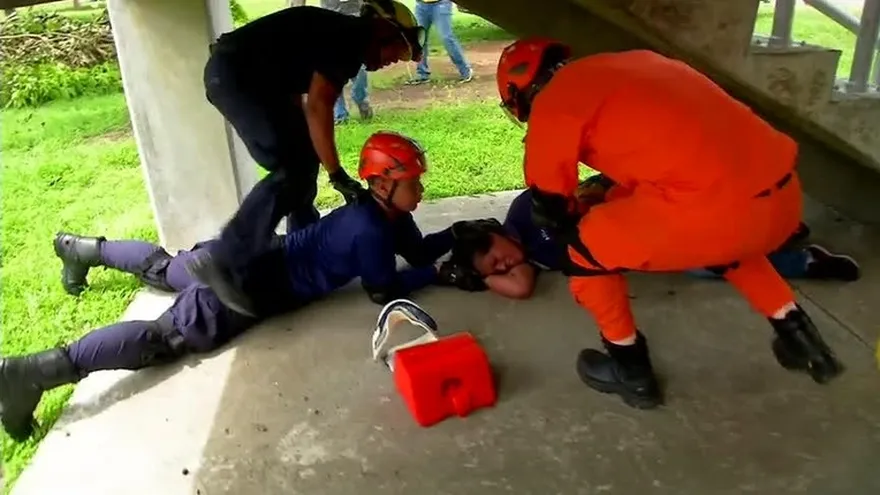 Realizan simulacro de emergencia en la ampliación del Canal