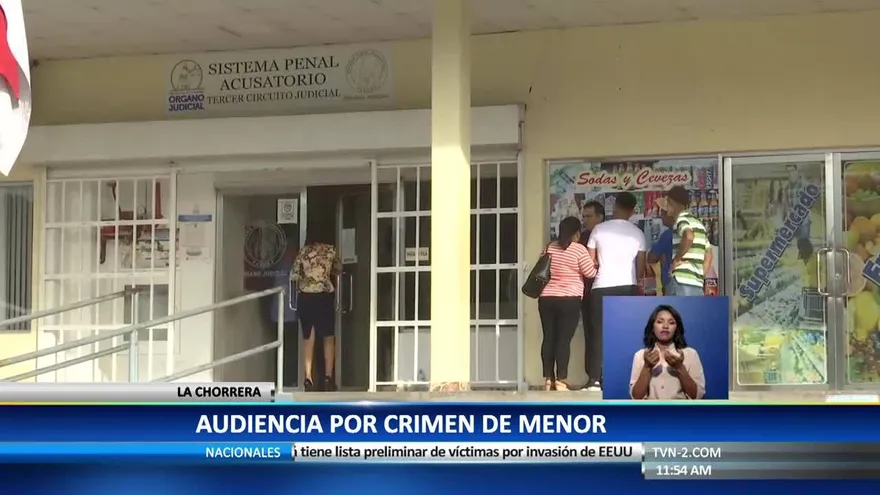 Continúa audiencia por la muerte de la niña en La Chorrera