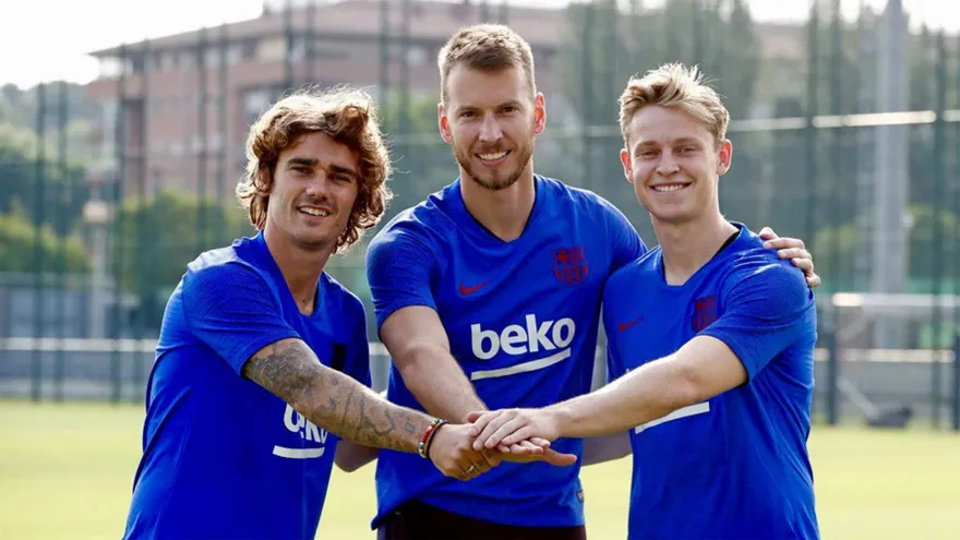 De esta manera los jugadores del Barcelona humillan a Griezmann