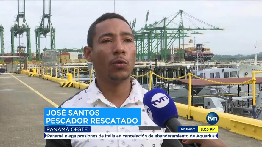 Pescador rescatado por el Senan cuenta su testimonio