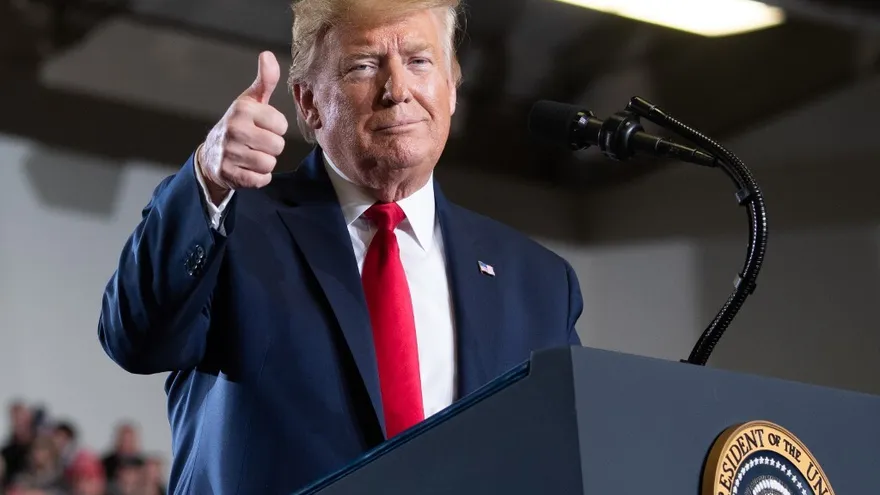 Donald Trump, presidente de Estados Unidos.