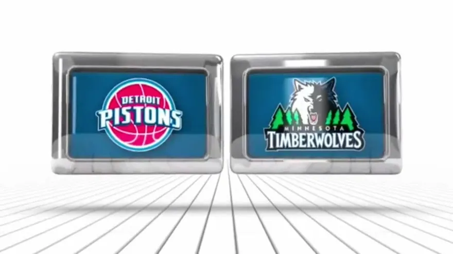 Detroit Pistons 91 Minnesota Timberwolves 97