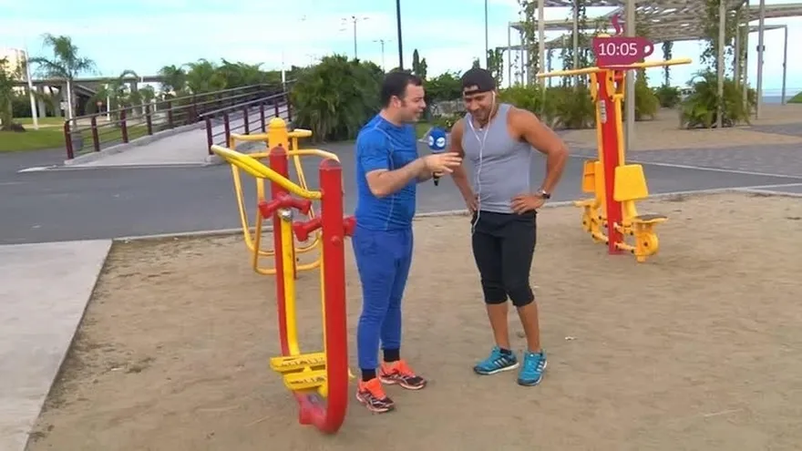 Pagar Gimnasio para qué, si la Cinta Costera lo tiene todo en uno