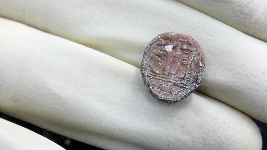Hallado en Jerusalén sello de 2,700 años de antigüedad