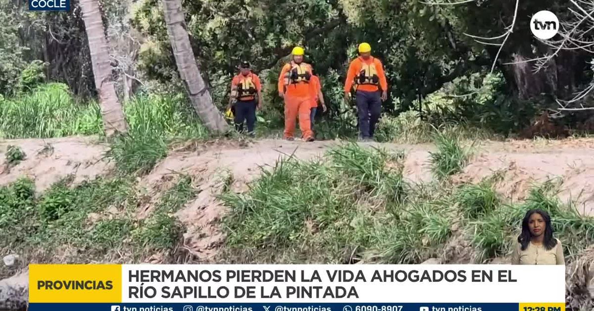 Dos hermanos mueren ahogados en el río Sapillo, en Coclé