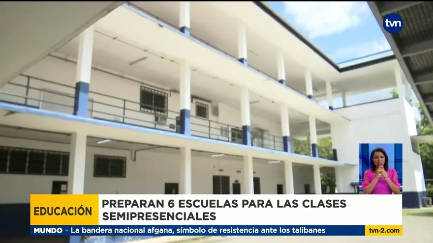 Realizan inspecciones en escuelas que iniciarán clases semipresenciales en Chiriquí