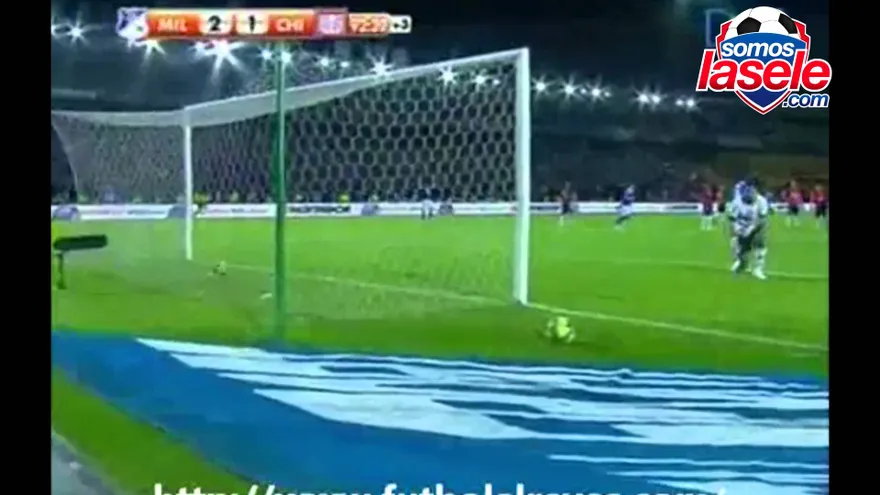 Gol de Román Torres con Millonarios