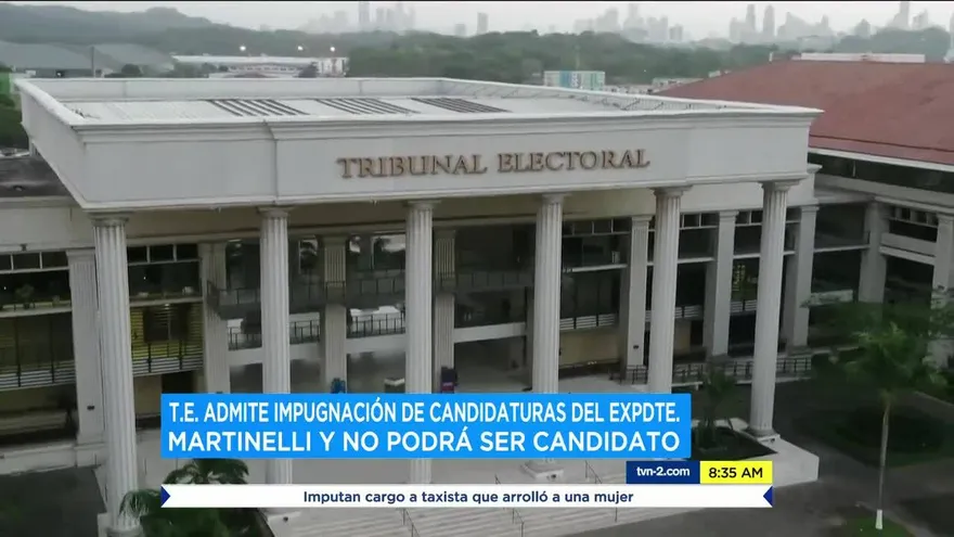 Martinelli no será candidato, magistrados admiten impugnaciones