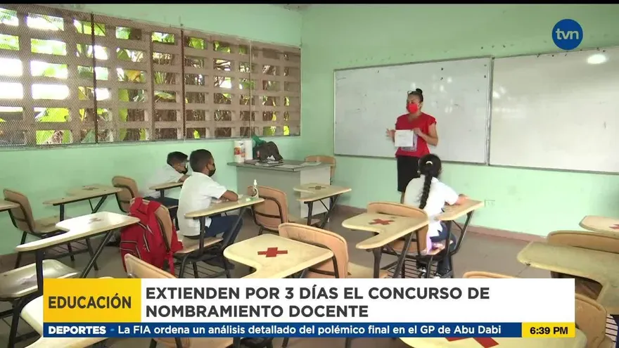 Concurso para nombramiento de los docentes se extiende