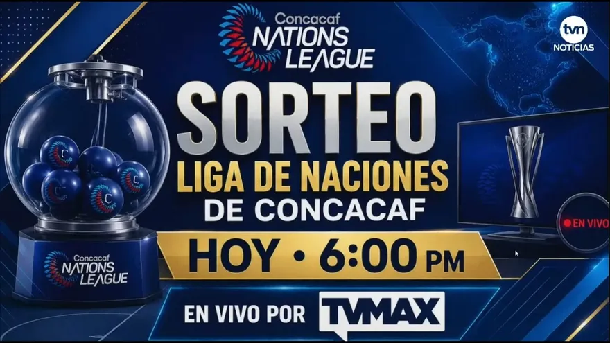 SORTEO LIGA DE NACIONES DE CONCACAF - NATIONS LEAGUE | EN VIVO | TVMAX