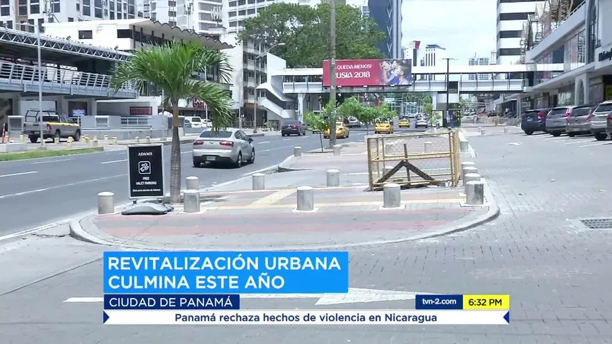 Proyecto de Revitalización Urbana debe estar listo a finales de 2018