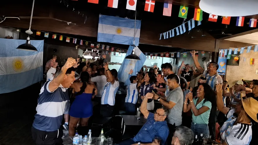 Mundial 2026 | En Guararé celebraron por todo lo alto el pase a la final de Argentina
