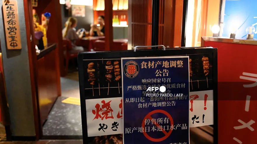 China suspenderá las importaciones de marisco japonés.