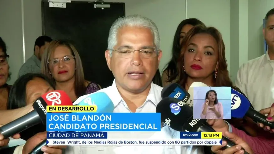 Reacciones por colores utilizados en vallas de Blandón