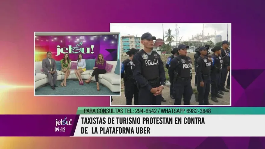 Siguen las protestas contra Uber en Panamá, y esta vez se unieron los taxis de turismo. ¡Mira todo aquí!
