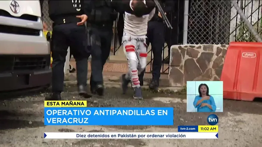 Aprehenden a 12 personas por pandillerismo en Veracruz