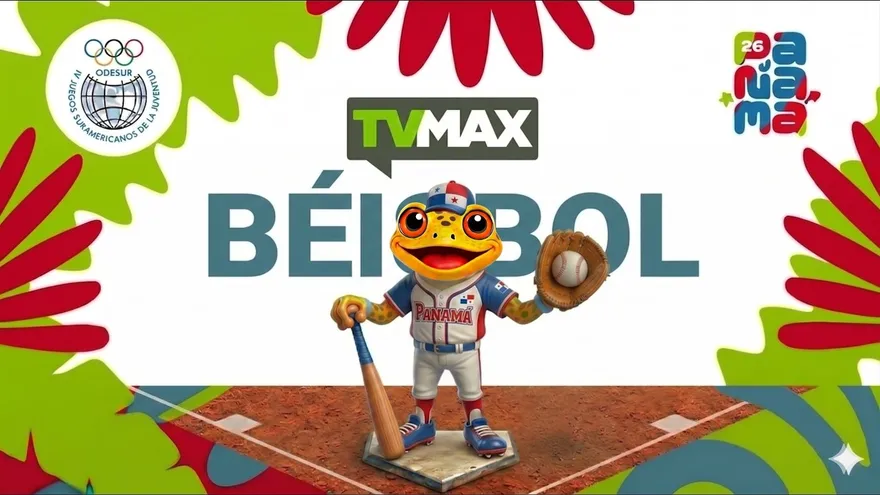 BÉISBOL PANAMÁ VS COLOMBIA  | IV JUEGOS SURAMERICANOS DE LA JUVENTUD 2026 | TVMax
