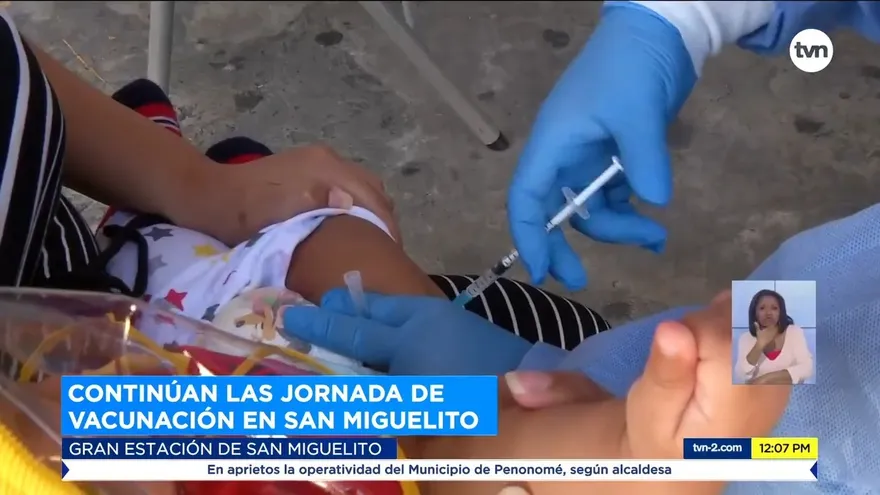 En San Miguelito, salud implementa medidas para aplicación de vacunas contra influenza