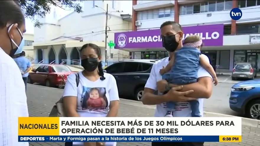Una niña en Chiriquí necesita $30 mil para salvar su vida