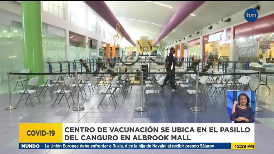 Instalan puesto de vacunación en Albrook