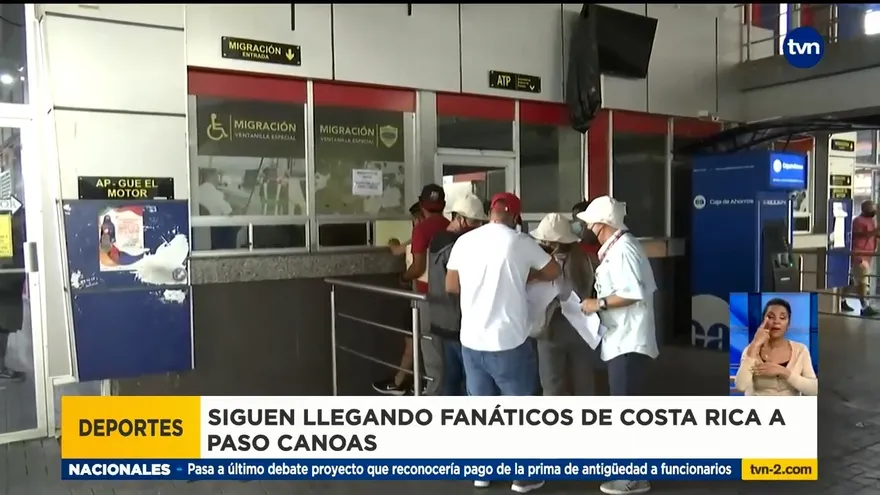 Más de 350 fanáticos ticos han ingresado al país para el Panamá vs. Costa Rica