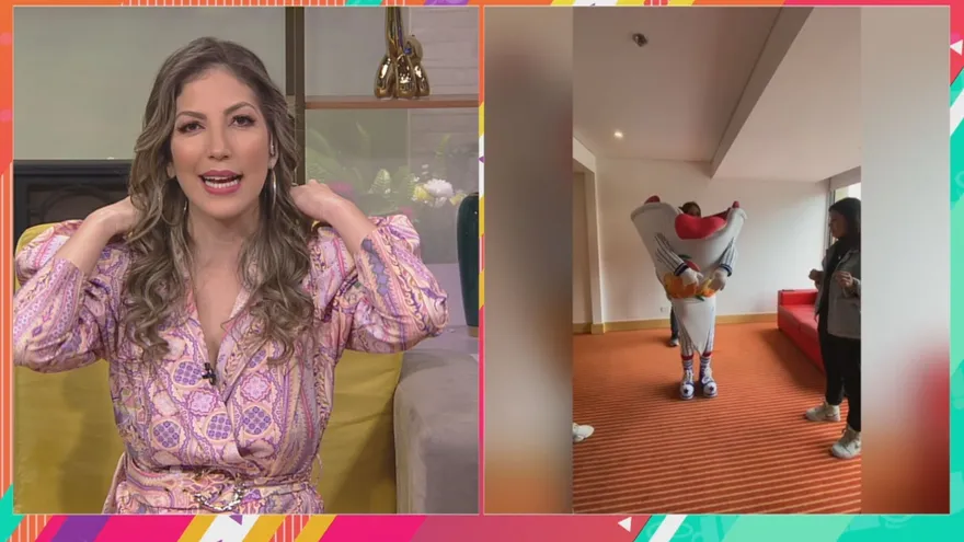 La presentadora de Jelou, Roseta Bordanea, estaba tras la máscara de Raspa´o.