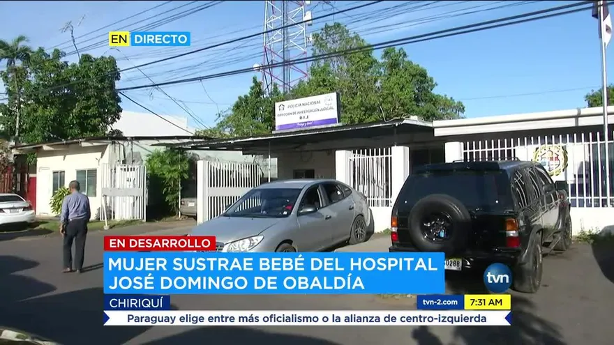 Investigan a mujer por sustraer un bebé de un hospital en Chiriquí