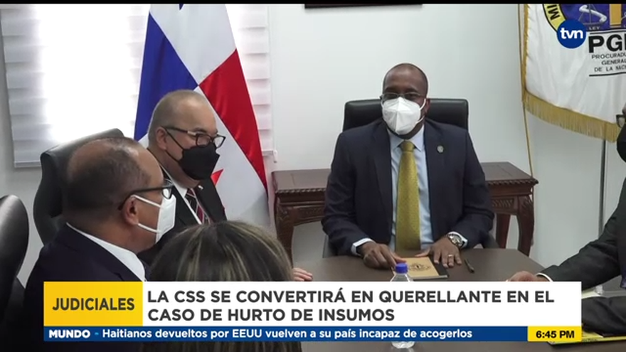 La CSS se convertirá en querellante en el caso de hurto de insumos