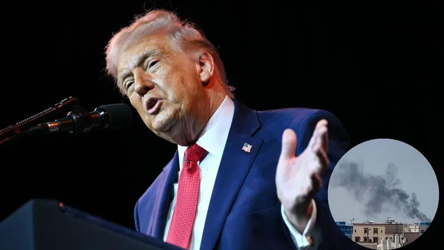 El presidente Donald Trump anunció el sábado el lanzamiento de una operación militar contra Irán en un discurso en video de ocho minutos difundido en la plataforma Truth Social.