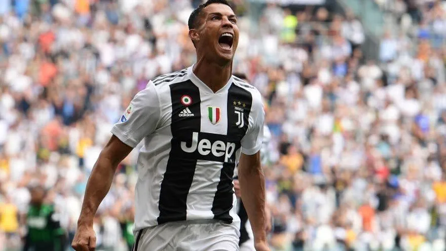 Doblete de Cristiano Ronaldo en la Juventus
