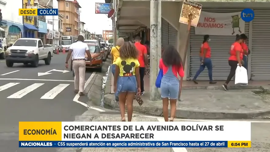 Comerciantes en Colón luchan por no desaparecer