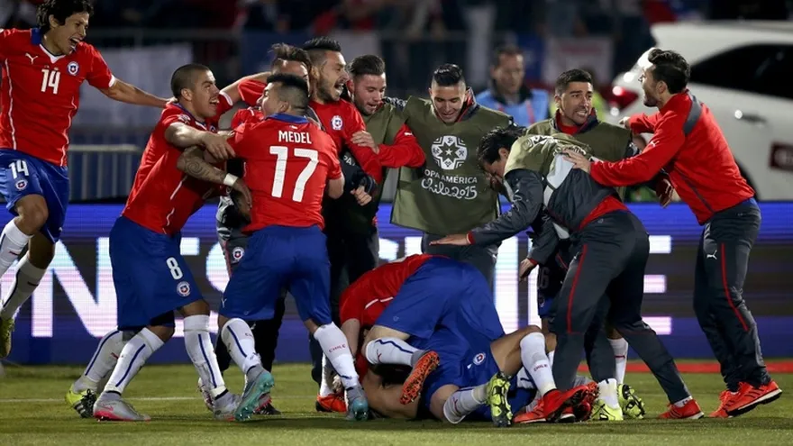 Chile Campeón de la Copa América venciendo a Argentina