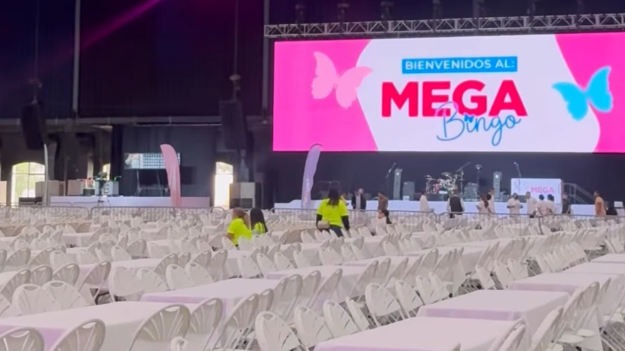 Mega Bingo a beneficio del Instituto Oncológico Nacional