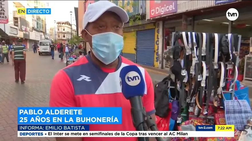 Buhoneros tratan de mantenerse en medio de la pandemia