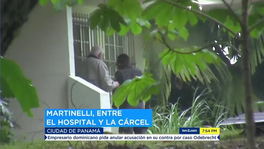 Se refieren a condición de salud del expresidente Martinelli