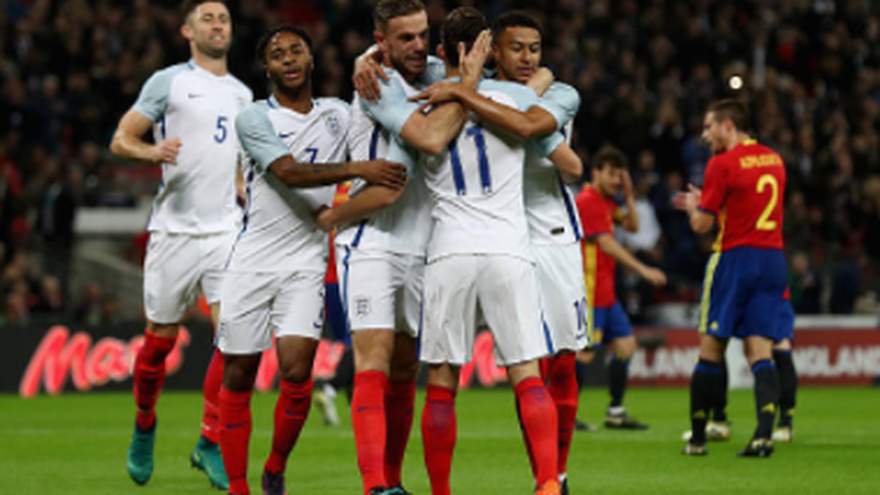 Inglaterra jugará contra Costa Rica en junio
