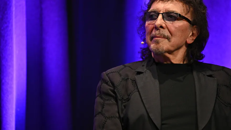 El legendario guitarrista Tony Iommi