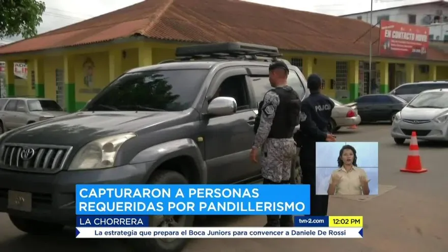 Aprenden a varios individuos en allanamientos en La Chorrera