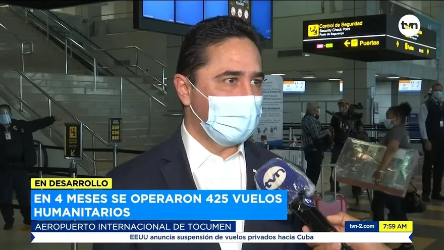 Explican proceso de control en Aeropuerto de Tocumen