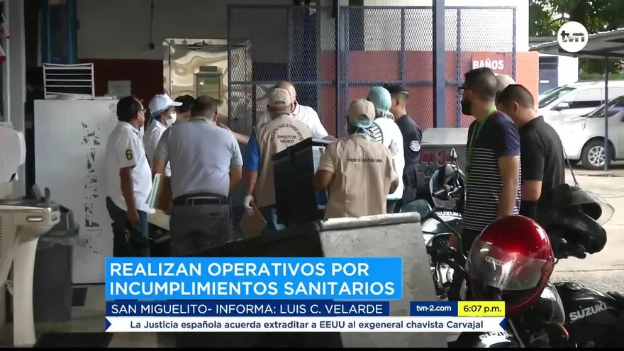 Realizan operativo en la región metropolitana por incumplimiento sanitario