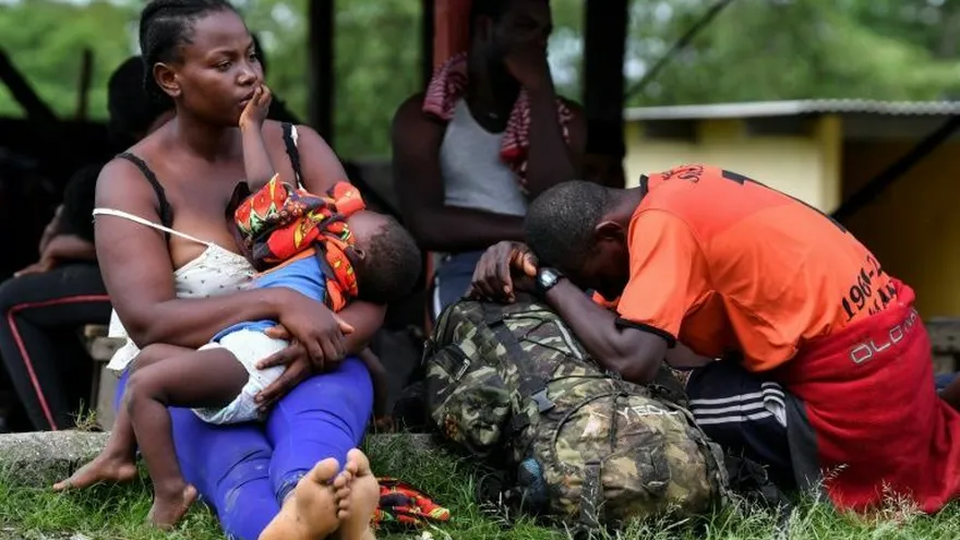 Aumenta la migración por Darién.