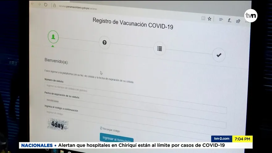 Crean formulario para personas que deseen vacunarse contra el COVID-19