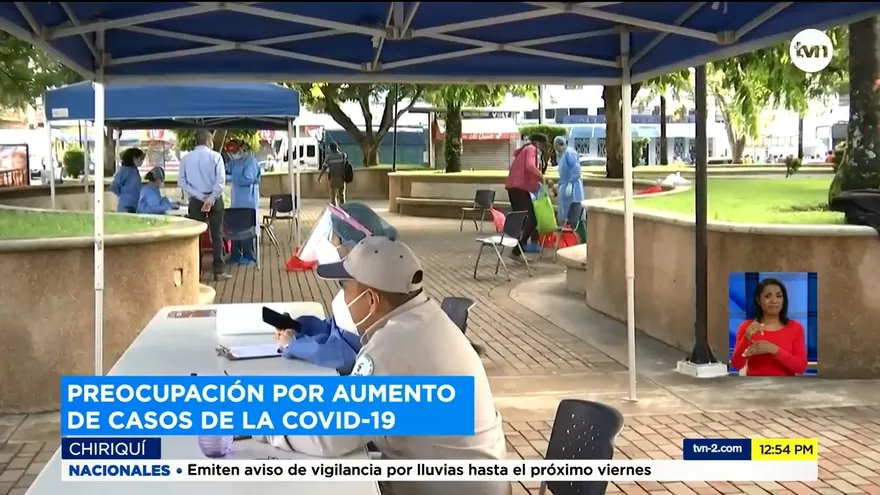 Preocupación en Chiriquí por aumento de casos de COVID-19