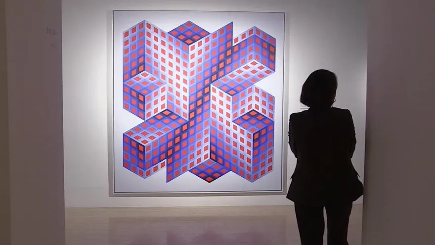 Vasarely, el artista que engañaba al ojo, en el Thyssen