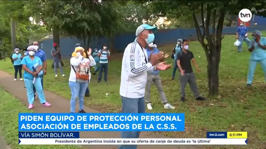 Trabajadores de la CSS piden equipo de protección personal