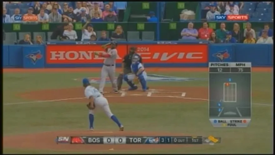 Azulejos vencen a Medias Rojas